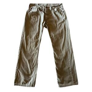 Levi Men's 559 Relaxed Fit Straight Leg Khaki Pants 32x29 White Tab